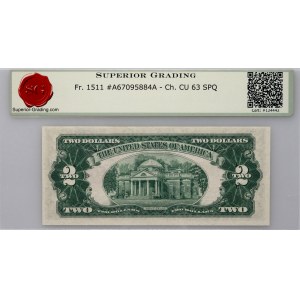 USA, Legal Tender Note, 2 Dollars 1953, series A