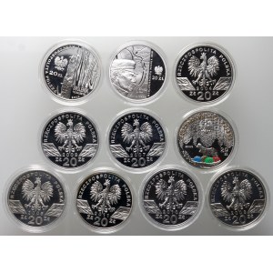 Third Republic, 10 x 20 gold set, 2004-2011