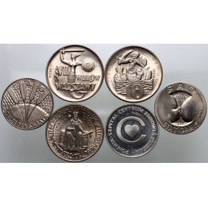 People's Republic of Poland, set of 6 proof coins