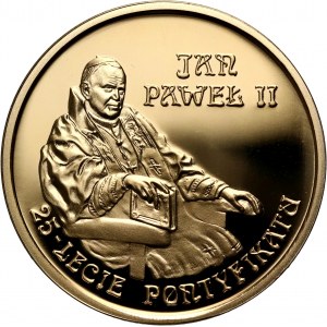 Third Republic, 200 zloty 2003, John Paul II, 25th anniversary of pontificate
