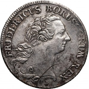 Germany, Brandenburg-Prussia, Friedrich II, 1/3 Taler 1768 B, Breslau