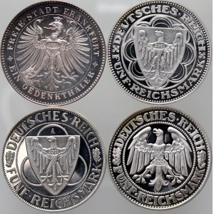 Germany, set of 4 coins, replicasGermany, set of 4 coins, replicas