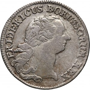 Germany, Brandenburg-Prussia, Friedrich II, 1/3 Taler 1769 B, Breslau