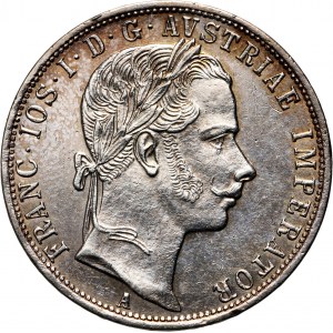 Österreich, Franz Joseph I., Gulden 1860 A, Wien