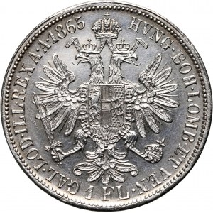 Austria, Franz Joseph I, Florin 1865 A, Vienna