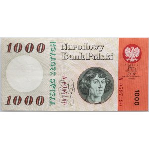 PRL, 1000 zloty 29.10.1965, series A