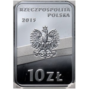 III RP, 10 złotych 2015, Józef Piłsudski