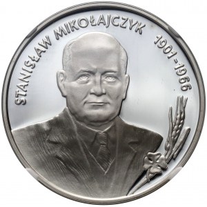III RP, 10 złotych 1996, Stanisław Mikołajczyk