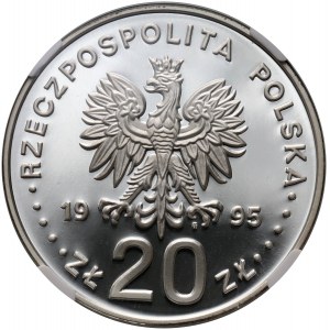 III RP, 20 złotych 1995, Kopernik - ECU