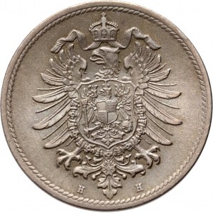 Germany, German Empire, 10 Pfennig 1876 H, Darmstadt