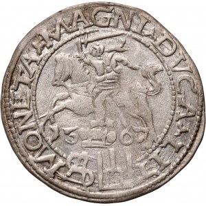 Sigismund II Augustus, Lithuanian penny per Polish foot 1567, Vilnius