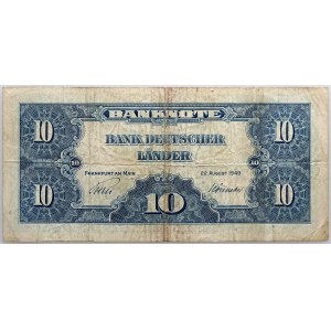 Germany, 10 mark 22.08.1949, series R
