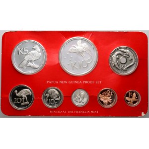 Papua New Guinea, 1978 coin set, PROOF