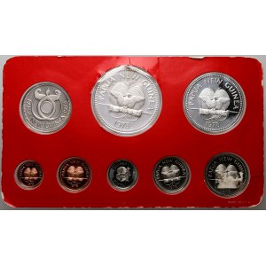 Papua New Guinea, 1978 coin set, PROOF