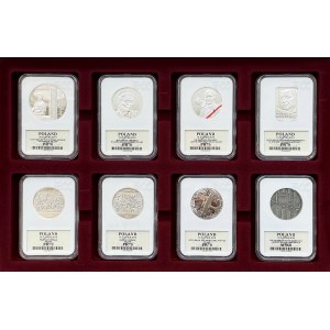 Third Republic, set of 8 2019 silver collector coins