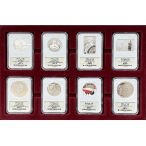 Third Republic, set of 8 2019 silver collector coins