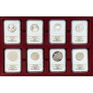 Third Republic, set of 8 2020 silver collector coins