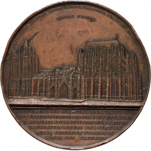 Germany, Prussia, medal from 1848, Cologne Cathedral