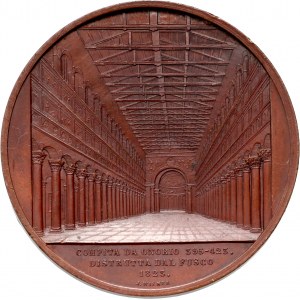 Italy, medal from 1823, Basilica of St. Paul in Rome