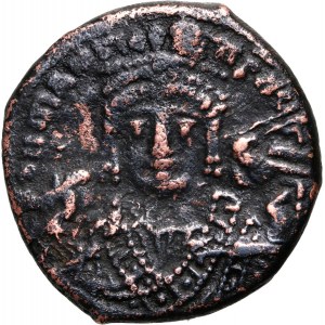 Bizancjum, Maurycy Tyberiusz 582-602, follis, Antiochia
