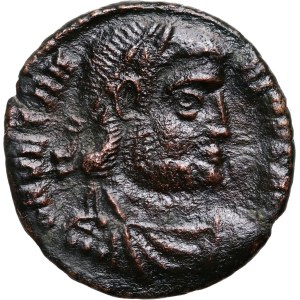 Cesarstwo Rzymskie, Vetranio 350, follis, rzadszy - 10 mies. panowanie