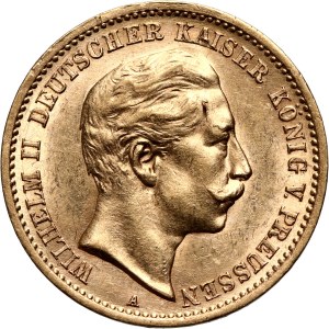Germany, Prussia, Wilhelm II, 10 Mark 1909 A, Berlin