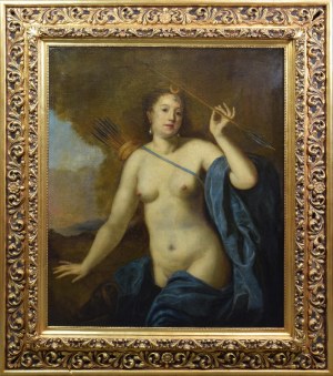 Bartholomeus VAN DER HELST (1613-1670) - według, Diana - bogini łowów