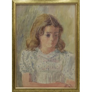 Leonard PĘKALSKI (1896-1944), Nie Nichte in einer weißen Bluse