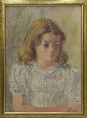 Leonard PĘKALSKI (1896-1944), Siostrzenica w białej bluzce