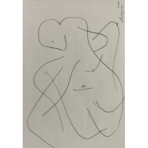JÓZEF SZAJNA (1922-2008), Nude from the series Erotic Drawings, 2001