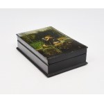 FEDOSKINO, Box with painted reproduction of Viktor Vasnetsov's painting Alonushka