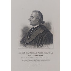 Adam-Stanislas Naruszewicz | Adam Stanislaw Naruszewicz /rycina 1848/.