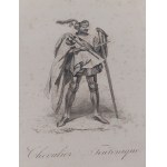 Chevalier Teutonique | Rycerz Krzyżacki /rycina ok 1835-1837/