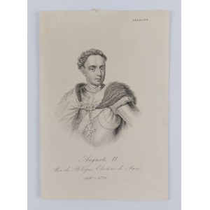 Auguste II | August II /rycina 1839-1842/