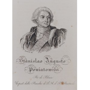 Stanislao Augusto Poniatowski | Stanislaus August Poniatowski /Rycina 1831/.