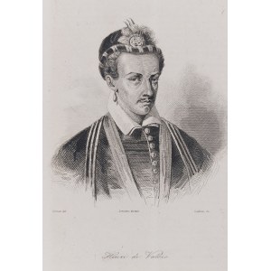 Henri de Valois | Król Henryk III Walezy /rycina 1840/