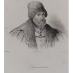 Sigismond 1er | Król Zygmunt I Stary /rycina 1840/