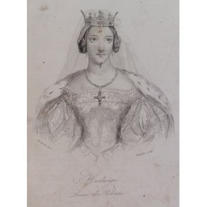 Hedwige Reine des Polonais | Queen Jadwiga /rice 1837-1838/.