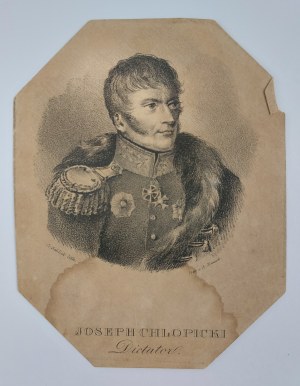 Joseph Chlopicki Dictator | Józef Chłopicki Dyktator /rycina XIX w/