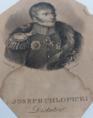 Joseph Chlopicki Dictator | Józef Chłopicki Dyktator /rycina XIX w/