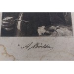 A. Bocklin | Autoportret Arnold Bockllin /rycina XIX w./