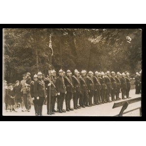 Grodno Postkarte mit Feuerwehrleuten (64)