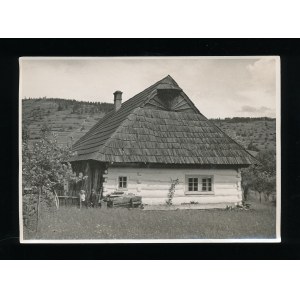 Koszarawa Fotografia - stara chata góralska w Koszarawie (324)