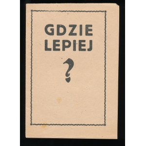 Śląsk, broszurka „Gdzie Lepiej?” (352)