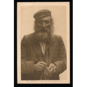 Postcard Russian Types - old Polish Jew (431)