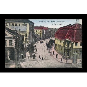 Białystok Róg Nikolaj str. i plac targowy (524)