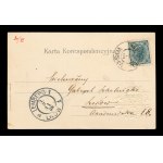 Österreichische Teilungspostkarte Karte von Österreichisch-Schlesien (671)