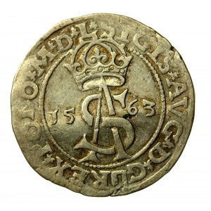 Zygmunt II August, Trojak 1563, Wilno (18)