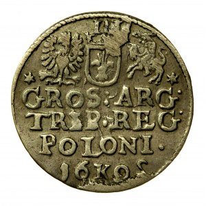 Sigismund III. Vasa, Trojak 1602 Krakau - umgedreht 2 (39)