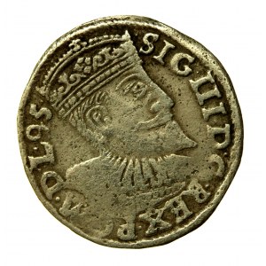 Sigismund III. Wasa, Trojak 1595 Wschowa. Sehr selten (56)